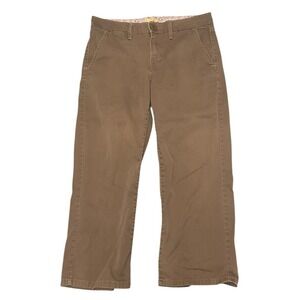 Vintage Levis Women's Tab Twills Cropped Khaki Chino Pans Size 8